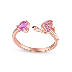 PRICES MAY VARY. Flamingo Gifts for Women-Wearing this pink flamingo ring is a classic way to make a statement. Fashion Gold Rings for Women-the statement rings are made of 925 sterling silver, nickel free, lead free, cadmium free and hypoallergenic, 100% safe for sensitive skin. Adjustable Ring size-8. this open ring can be adjusted to fit different fingers, and the adjustment range is 7-9. Perfect Gifts-Comes in fine jewelry gift box, A perfect flamingo gifts for girlfriend, mom,sister,friends Pink Open Ring Jewelry For Valentine's Day, Adjustable Pink Rings For Mother's Day, Pink Open Ring For Party, Pink Promise Ring For Mother's Day, Pink Adjustable Open Ring Jewelry, Adjustable Pink Ring For Anniversary, Pink Rings For Mother's Day Gift, Gifts For Friend, Christmas Service