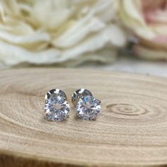 Smart Buys! 2.00 ctw. Round Stud Earrings, 14k Yellow Gold, Ladies Stud Earring, Unisex Stud Earrings, #5667 starting from $230.00 See more. 🤓 #TravelEarrings #GiftForHim #LadiesGift #EngagementEarrings #WeddingEarrings #ScrewBackEarrings #AnniversaryEarrings #BirthdayEarrings #SapphireEarrings #GiftForHer Classic Hypoallergenic Diamond White Diamond Earrings, Classic Hypoallergenic Diamond Earrings, Classic Internally Threaded Diamond Jewelry, Everyday Round Earrings With Prong Setting, Hypoallergenic Round Cut Diamond Earrings For Everyday, Classic Hypoallergenic Diamond Earrings For Gift, Hypoallergenic Classic Round Diamond Earrings, Classic Sterling Silver Screw Back Earrings, Classic Sterling Silver Earrings With Screw Back