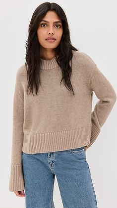 LISA YANG Sony Cashmere Sweater | Shopbop Lisa Yang, Party Frocks, Holiday Attire, Personal Style Inspiration, November 1, Tomboy Fashion, Street Style Looks, Style Looks, Fall Style