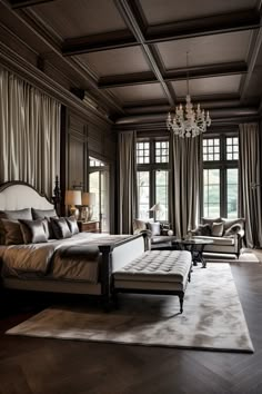 Rich Master Bedrooms Decor, Small Luxury Bedroom, Luxurious Bedroom Decor, Bathroom Jacuzzi, Bedroom Inspirations Modern, Hotel Headboard, Bedroom Luxurious, Bel Air Mansion, Mansion Bedroom