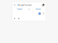 an image of the google translation screen