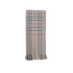 Nwt Burberry Classic Mini Check Signature Silk Scarf - Beige Pink Burberry Scarf, Luxury Beige Silk Scarf, Winter Scarf Burberry, Butberry Scarf, Burberry Scarves & Shawls, Burberry Classic, Burberry Accessories, Classic Mini, Beige Color