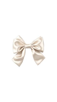 a white bow on a white background