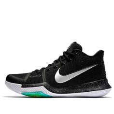 Nike Kyrie 3 GS Black Ice 859466-018 Kyrie Irving 3, Nike Kyrie 3, Kyrie 3, Dunk Low Nike, White Basketball, White Basketball Shoes, Kids Basketball, Most Comfortable Shoes, Kyrie Irving