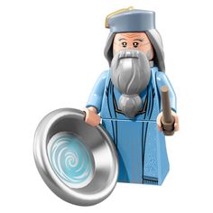 a lego man holding a metal object with the words shop and save now