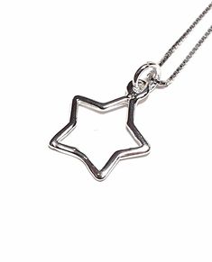 Star necklace 925 sterling silver Unisex Men's pendant Celestial Dainty star pendant necklace Elegant Minimalist necklace Tiny star charm Layering necklace Celestial jewelry Bridal necklace Wedding jewelry Sterling Venetian box chain Venezia Veneziana chain Dimensions: Venetian chain length 45 cm Star 1.4 cm Silver Star Of David Charm Necklace For Gifting, Silver Star Of David Charm Necklace As Gift, Silver Star Of David Charm Necklace For Gift, Minimalist Silver Star Necklaces, Minimalist Silver Star Charm Necklace, Silver Minimalist Star Necklace, Minimalist Silver Star Of David Jewelry, Alt Style Outfit, Pendant Minimalist