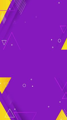 an abstract purple and yellow background with triangles