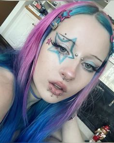 Smink Inspiration, Ethereal Makeup, Unique Makeup, Edgy Makeup