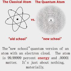 an old school and new school science poster