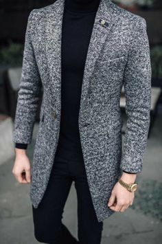 Mens Fashion Coat, Blazer Outfits Men, Mens Fashion Blazer, Dress Suits For Men, Designer Suits For Men, Jackets Men Fashion, Winter Outfits Men