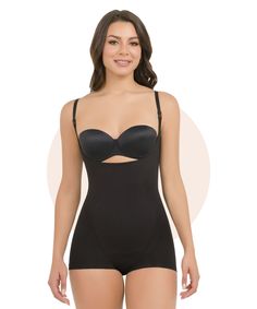 Butt-Lifter Slimming Body Shaper Boyshort - Cachetero Térmico - CYSM Full Coverage Lined Shapewear, Compression Shapewear With Bust Support, Seamless Compression Shapewear, Shaping Shapewear With Underwire, Shaping Underwire Shapewear, Solid Color Underwire Shapewear, Shaping Underbust Shapewear With Lined Body, Compressive Shapewear With Lined Body, Lined Body Brief Shapewear