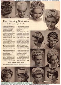 1964 Montgomery Ward Fall Winter Catalog, Page 143 - Catalogs & Wishbooks Large Brim Hat, Swinging Sixties, 1960s Fashion, Historical Fashion