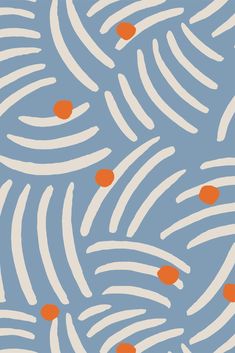 Buckthorn Pattern Design by Ariana Martin Plant Pattern Wallpaper, Abstract Shape Pattern, Plant Pattern Design, Abstract Pattern Painting, Abstract Repeat Pattern, Abstract Art Prints Pattern Design, Pattern Design Inspiration Abstract, Simple Patterns To Paint, Graphic Patterns Abstract