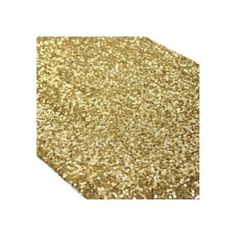 a close up view of a gold glitter fabric