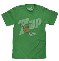 7up Logo, Silly Clothes, 7 Up, Casual Night Out, Mountain Dew, Retro Tee, Logo Shirt, Retro Logo, Dream Clothes