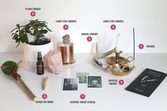 Not sure how to set up your altar? Check out this easy reference guide | Rogue Wood Supply Altar Ideas, Personal Altar, Meditation Corner, Crystal Altar, Meditation Rooms, Easy Reference, Wood Supply, Meditation Altar, Witches Altar