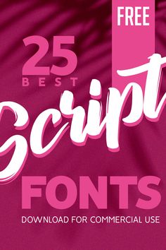 Free Script Fonts Download for Commercial Use Free Font For Commercial Use, Free Script Fonts Download, Popular Free Fonts, Free Calligraphy Fonts