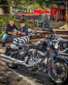 My little brother and me at one of the coolest places to meet bikers in Québec 🇲🇶 It's a motorcycle customizing shops and has a huge outdoor BBQ grill. Plus, it's a bar with many biker events during the riding season. All in a recycled church... #indianmotorcycle #indianmotorcycles #indianmotorcyclesofinstagram #indiansuperchief #indianchief #bobber #indianchieftain #indianroadmaster #indian_and_harley_addicted #indianmotorcycleridersgroup #indianmotorcycleworld #firstmovers #indianowner ... Indian Cycle, Indian Road, Outdoor Bbq Grill, Little Brother, Outdoor Bbq