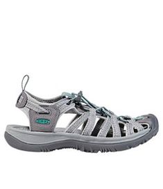 #LLBean: Women's Keen Whisper Sandals Sporty Closed Toe Breathable Sandals, Functional Breathable Slip-on Sandals, Adjustable Breathable Sandals For Sports, Breathable Round Toe Sandals For Water Sports, Functional Sports Sandals For Summer, Sport Sandals With Arch Support For Water Sports, Sporty Ergonomic Breathable Sandals, Breathable Closed Toe Adjustable Sandals, Breathable Sport Sandals For Beach