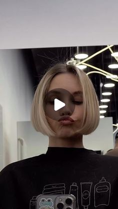 Straight Short Bob With Bangs, Short Sharp Bob Haircut, Short Bob One Length, Creative Bob Hairstyles, Above Chin Bob, Stacked Angled Bob Haircut For Fine Hair, Slanted Bob Haircut, Asimetric Bob Haircut, Layered Chin Length Bob