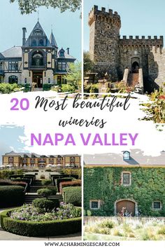 the top 10 most beautiful wineries in napa valley