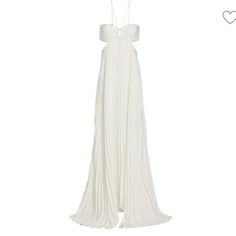 Great Condition - Wore It Two Times White Pleated Floor-length Dress, White Maxi Dress, White Maxi, White Maxi Dresses, Ball Dresses, 2 Colours, Color White, Size 2, Maxi Dress