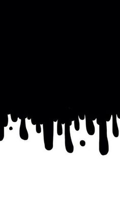 an abstract black and white background with dripping paint