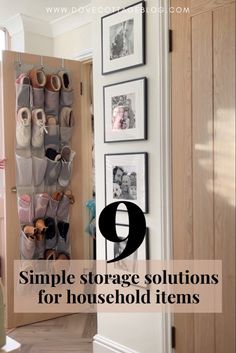 Shoe storage in small homes Stylish Toy Storage, Airing Cupboard, Small Cupboard, Door Shoe Organizer