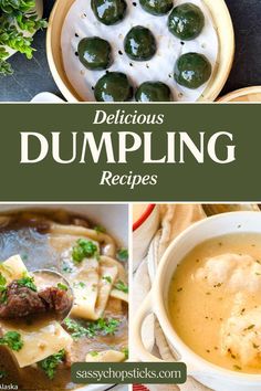 delicious dumpling recipes that are easy to make