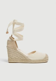 Love Shack Fancy Shoes, Lace-up Summer Espadrilles, Chic Lace-up Espadrilles, Spring Lace-up Platform Espadrilles, Spring Lace-up Espadrille Wedge Sandals, Magic Shoes, Sorority Rush Outfits