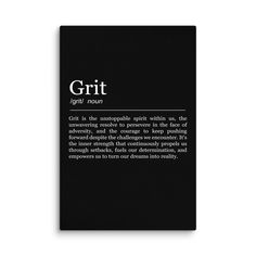 Grit Definition Grit Quotes, Fitness Motivational, Goals And Dreams, Human Spirit, Long Term Goals, Keep Pushing, Driving Force, Anything Is Possible, Empty Wall