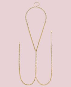 THE YANGA BODY CHAIN- This is the statement piece of the season. Wear it with your favorite crop top, bikini or peeking out under you cowl neck slip dress with an oversized blazer for the fall. We made it with our classic cuban link chain as we know how much you love it. Thickness: 5mm Waist Length: 27" + 7" please note it is easily adjustable. Summer Gold Chain Body Chain, Gold Chain Body Chain For Summer, Cowl Neck Slip Dress, Bangle Ring, Link Design, Silver Jewelry Necklace, Waist Chain, Cuban Link Chain, Oversized Blazer