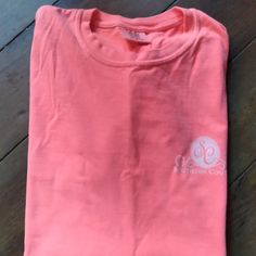 New No Tags. Simply Southern Short Sleeve Shirt. Comes From A Clean Smoke Free Home! Simply Southern, Pink Red, Short Sleeve Shirt, Sleeve Shirt, Womens Tops, Tops & Tees, Tags, Red, Pink