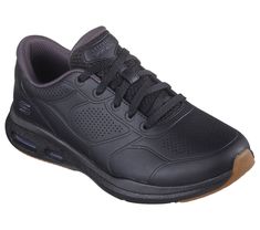 Stay elevated with an air of comfort and style in Skechers Relaxed Fit Skech-Air Edge 2.0 - City Bound. This lace-up features a debossed leather upper, Skechers Air-Cooled Memory Foam comfort insole and a visible Skech-Air air-cushioned midsole. | Skechers Women's Relaxed Fit: Skech-Air Edge 2.0 - City Bound Sneaker | Medium Width | Skechers Air-Cooled Memory Foam cushioned comfort insole | Skech-Air visible air-cushioned midsole | Relaxed Fit for a roomy comfort fit at toe and forefoot | Lace-u Holiday Gift Guide Women, Mens Holiday Gift Guide, Girls Gift Guide, Cold Weather Hats, Gift Guide Women, Skechers Relaxed Fit, Air Air, Flat Wedges, Football Kids