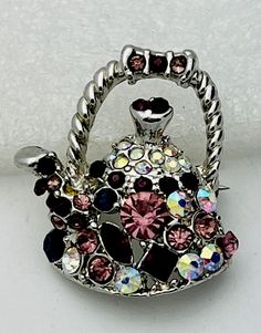 We have a very large selection of high quality Brooches/Pins.  These beautiful & whimsical pins are gold or silver plated, with quality enamel & Austrian crystals. We have multiples of many styles if you need. We will be happy to combine shipping for you.  Please follow these 3 Easy steps: #1 (You buy items & put them in shopping cart) #2 (We send you invoice w/Combined Shipping)  #3 (You Pay) We are adding more styles to our store daily.  Please follow us! Thank you so much! ---------------------------------------------------- Please check out our eBay Store:  eBay Store Grand Opening ~ November 1st, 2021 ^ More than 25-YEAR-OLD Vintage & Fashion Jewelry Business ^ Moved our Business from "In-Person" to "Online" due to Pandemic ^ Huge Selection, Many Rare 1-of-a-kind Collectibles ^ All pc Antique Clip-on Brooches As Gifts, Exquisite Diamond-accented Brooches For Gifts, Vintage Multi-stone Brooches For Formal Occasions, Luxury Victorian Gemstone Brooch, Antique Silver Multi-stone Brooches, Antique Brooches, Original Card, Austrian Crystal, Christmas Jewelry