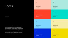 an image of a website page with different colors