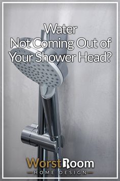 Water Not Coming Out of Your Shower Head? Cleanse Recipes, Healthy Liver, Wake Up Call, Shower Head, Bathroom Flooring, Bathroom Shower, Kitchen Inspirations, Shower Heads