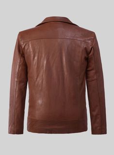 Chic, stylish, and attractive, our Resolute Tan Biker Leather Jacket is the perfect addition to any wardrobe. Crafted from premium leather, this exquisite jacket exudes sophistication and confidence, giving you the perfect look for any occasion,   So showcase a sleek and modern design with this jacket is perfect for those who demand premier comfort and style.  
   Made Using Pure Napa Sheep Skin Soft Leather  
 
 Look Includes    Tan Brown Washed and Waxed Leather  Silver Zipper    You can chan Biker Leather Jacket, Sheep Skin, Biker Leather, Silver Zipper, Leather Silver, Tan Brown, Soft Leather, Sheep, Modern Design