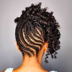 60 Simple Flat Twists Hairstyles on All Natural Hair Types, Textures and Length - Coils and Glory Curls Updo, Black Haircut Styles, Natural Updo, Curled Updo, Flat Twist Updo, Natural Hair Twist Out