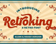 an old fashioned retro font that has been used to spell the word retouing