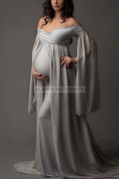 Chiffon Maternity Gown, Sweetheart Top, Photoshoot Wedding, Maternity Gown, Maternity Dresses For Photoshoot, Growing Belly, Maternity Maxi, Maternity Gowns, Photoshoot Dress