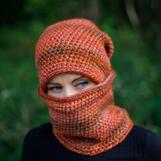 This crochet handmade set slouchy hat and neck warmer will keep you warm even in the cold winter. Hat has a simple beanie shape. Color: shades of orange Set is READY for shipping. All orders will be EXPRESS shipped within 2 business days with UPS.  If you want a different type of shipping, please write to me. You get a very original product packed in a gift box, perfect for gift! Will be a welcome addition to every wardrobe. Made from yarn 53% Wool / 47% ACRYLIC Care instruction: Hand wash in cold water at 30 degress. No twisting or wringing. Roll it in a towel and let the towel absorb water. Lay flat to dry.  Can also be washed in a washing machine at gentle cycle, DO NOT tumble dry. Do not iron. Do not bleach.  Made in a smoke-free home but I do own cats  Shawl are washed before shipping Chunky Beanie, Crochet Winter, Scarf Crochet, Winter Set, Crochet Set, Slouchy Hat, Crochet Handmade, Write To Me, Shades Of Orange