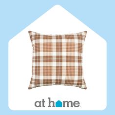 Let your living space embrace the warm, inviting charm it deserves. The Honeybloom Brown Tonal Plaid Throw Pillow is made from soft, cotton ensuring a cozy and comfortable addition to any room. Its brown tonal plaid design effortlessly adds a touch of rustic elegance to your home decor. Perfect for accenting your couch, bed, or favorite reading chair, this throw pillow seamlessly fits within a variety of styles. Embrace the essence of Honeybloom decor and transform your space into a charming ret Plaid Throw Pillow, Led Candle Decor, Farmhouse Outdoor Decor, Floor Candle Holders, Plaid Throw Pillows, Floor Candle, Standing Candle Holders, Plaid Pillow, Cross Wall Decor