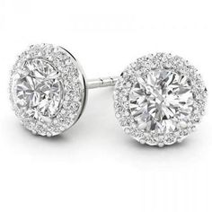 4.60CTSparklingRoundCutDiamondStudHaloEarrings,WhiteGoldWebringyouthewidestarrayofjewelrythatwillbowlyouover.Explorethewidestcollectionofstylish,trendy,traditionalfashionJewelleryformenandwomeninexcellentqualitytosuitanyoccasion.Thereisonediamondapproximately1.75carats&approximately0.55caratsofsmallerrounddiamondsonthesideineachearring.Naturalearth-mineddiamonds.SpecificationsMetalName:14KWhiteGold Diamond Halo Earrings, Round Diamond Halo, Diamond Earrings For Women, Diamond Solitaire Earrings, Halo Diamond Earrings, Round Halo, Halo Earrings, Halo Earrings Studs, Popular Jewelry