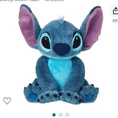 an image of a stuffed animal that looks like stitcher from disney's stitchers