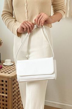 KOODING carries the latest jury crossbody bags. KOODING is the global leading shopping website in providing authentic Korean fashion, beauty and lifestyle items, including clothing, cosmetics, shoes, accessories, and bags in affordable, fast, easy, and safe way. Spring Shoulder Flap Bag, White Baguette Crossbody Bag For Shopping, White Crossbody Baguette Bag For Shopping, Trendy White Clutch Shoulder Bag, White Baguette Crossbody Bag With Single Strap, White Crossbody Baguette Bag With Single Strap, White Crossbody Baguette Bag With Single Shoulder Strap, White Rectangular Baguette Bag For Spring, White Clutch Shoulder Bag For Spring