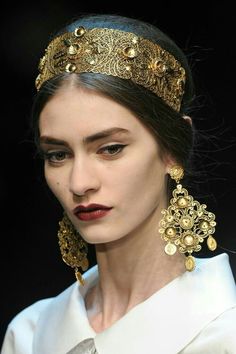 Dolce & Gabbana, Headdress, Missoni, Milan Fashion Week, Hair Jewelry, Headpiece, Tiara