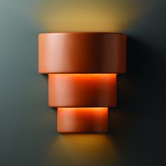 Justice Designs - CER-2235-TERA - Lantern - Ambiance - Terra Cotta Justice Design Group Lighting, Terrace Interior, Interior Wall Sconces, Large Terrace, Contemporary End Tables, Terracotta Wall, Justice Design, The Justice, Pergola Kits