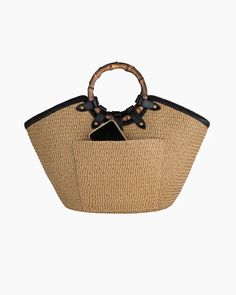 My Way II Squishee® Straw Bag｜Women's Handbag ｜Eric Javits | Eric Javits Bamboo Ring, Small Leather Accessories, Nothing Matters, Gold Sand, Women's Headwear, Designer Totes, Natural Gold, Straw Bags, Straw Tote