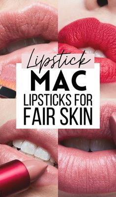 20 Best MAC Lipsticks For Fair Skin & Shades for Pale Skin Mac Lipsticks For Medium Skin, Best Lipstick Color For Fair Skin, Berry Lipstick For Fair Skin, Fair Skin Red Lipstick, Mac Red Lipstick For Fair Skin, Mac Matte Lipstick Shades, Natural Lipstick Shades, Mac Lipstick Satin, Whirl Lipstick